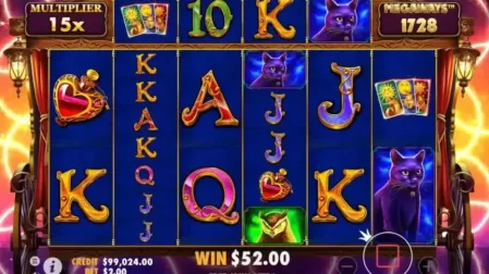 Madame Destiny Megaways slot screenshot 3