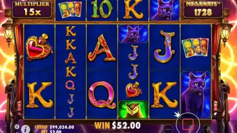 Madame Destiny Megaways slot screenshot 
