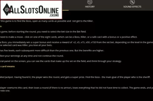 Rules. Mafia Syndicate from Evoplay Entertainment