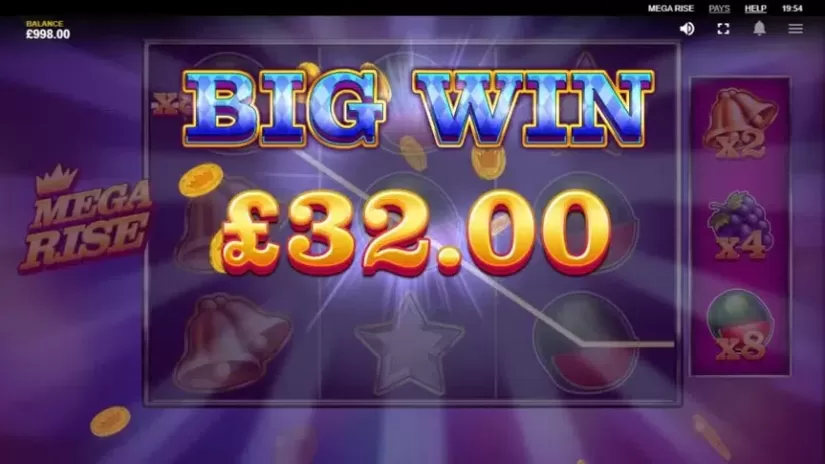 Mega Rise slot screenshot 5