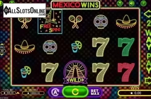 Main game. Mexico Wins from Booming Games