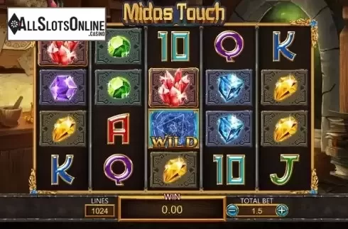 Start screen 2. Midas Touch (Dragoon Soft) from Dragoon Soft