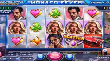 Monaco Fever slot screenshot 1