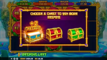 Monkey Warrior slot screenshot 4