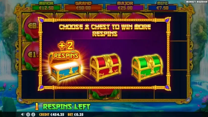 Monkey Warrior slot screenshot 4