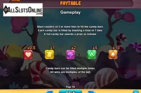 Symbols. Monster Blast from Skillzzgaming