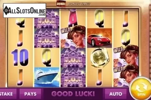 Screen4. Monte Carlo Racing from Cayetano Gaming