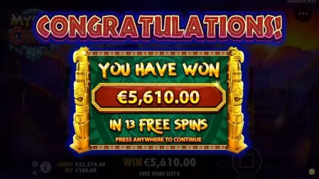 Mystic Chief slot screenshot 8
