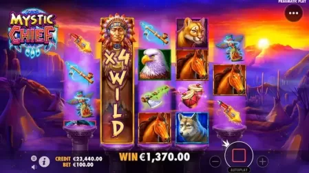 Mystic Chief slot screenshot 6