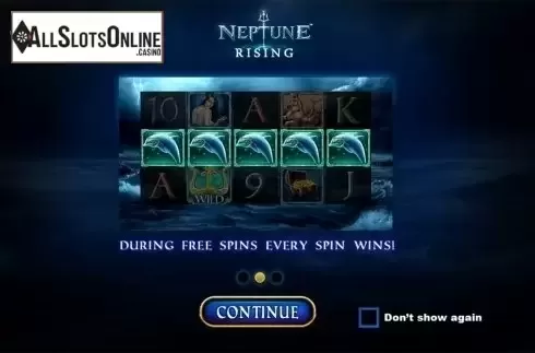 Intro screen 2. Neptune Rising from Plank Gaming