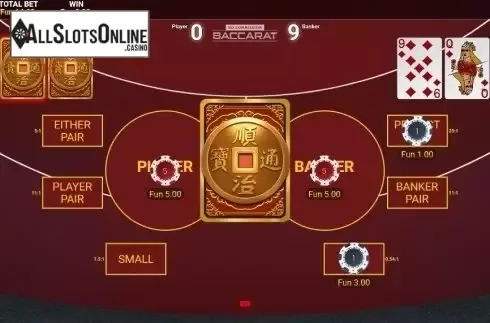 Reel screen. No Commission Baccarat (OneTouch) from OneTouch