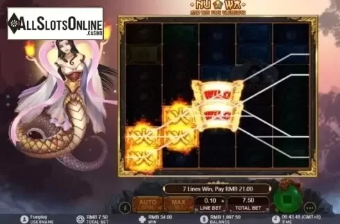 Win Screen 4. Nuwa And The Five Elements from GamePlay