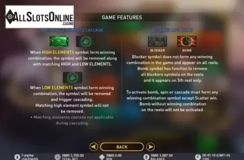 Features 1. Nuwa And The Five Elements from GamePlay