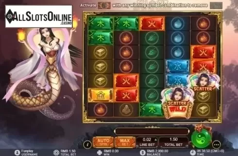 Reel Screen. Nuwa And The Five Elements from GamePlay