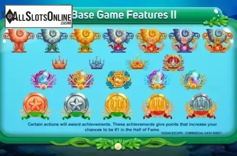 Base Game features screen 2