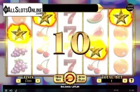 Win Screen 4. Penny Fruits Extreme from Spinomenal