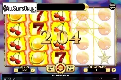 Win Screen 3. Penny Fruits Extreme from Spinomenal