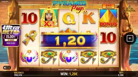 Pyramid Pays slot screenshot 4