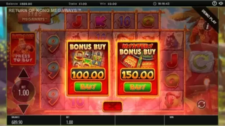 Return of Kong Megaways slot screenshot 3
