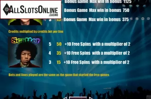 Screen6. Rock Slot from Portomaso Gaming