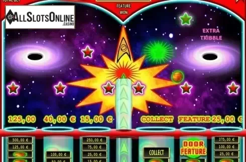 Bonus game screen 2. STAR TREK Trouble With Tribbles from WMS