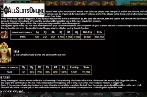 Features 3. Sands Of Egypt from Nucleus Gaming