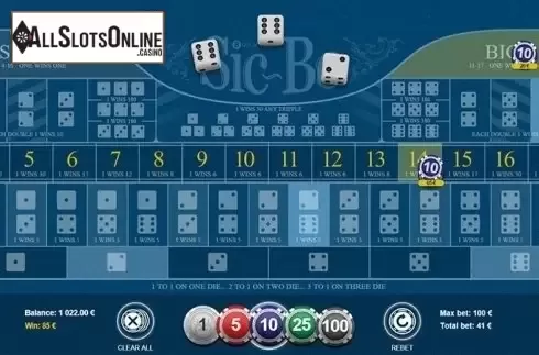 Game Screen 4. Sic Bo (BGaming) from BGAMING