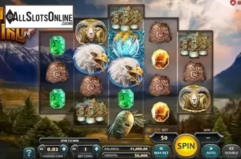 Reel Screen. Soaring Wind from Nucleus Gaming