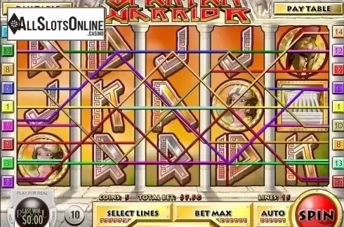 Screen3. Spartan Warrior from Rival Gaming
