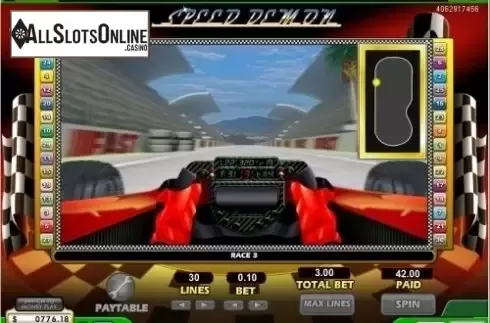 Bonus Game. Speed Demon from Bwin.Party