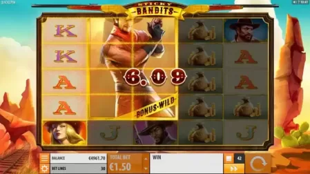 Sticky Bandits slot screenshot 4