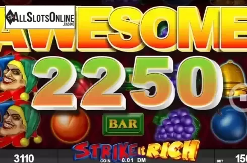 Awesome Win Screen
