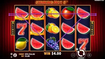 Striking Hot 5 slot screenshot 3