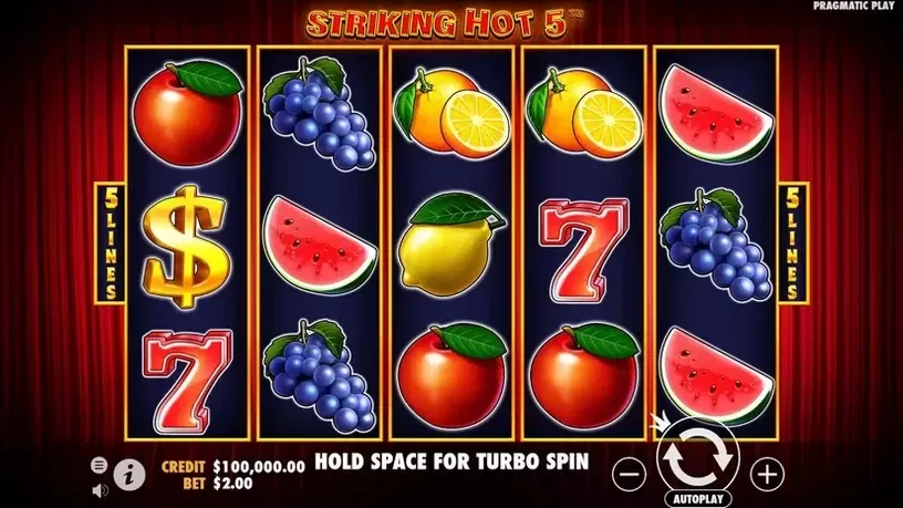 Striking Hot 5 slot screenshot 1
