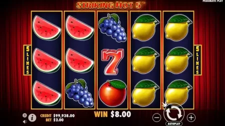 Striking Hot 5 slot screenshot 4