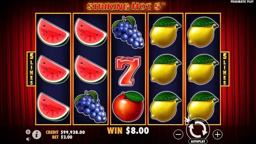 Striking Hot 5 slot screenshot 4