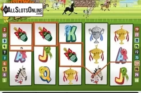 Win Screen . Sundown Park from Gamesys