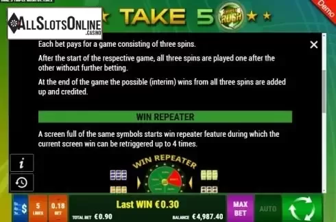 Paytable 2
