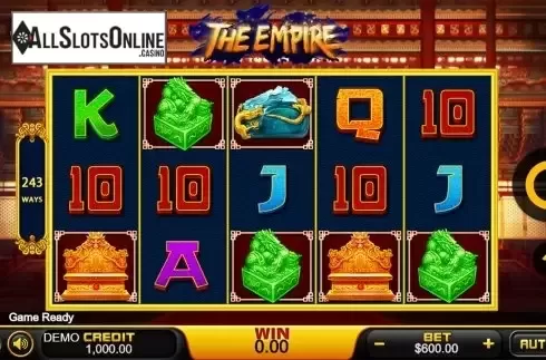 Reels screen. The Empire (PlayStar) from PlayStar