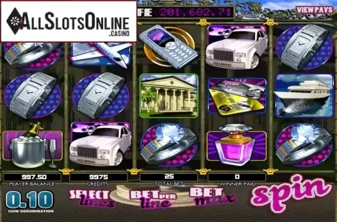 Reels. The Glam Life from Betsoft