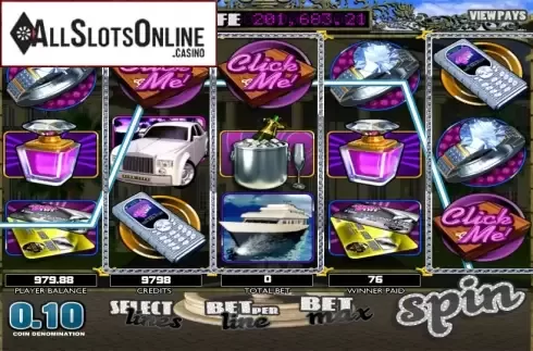 Click Me. The Glam Life from Betsoft