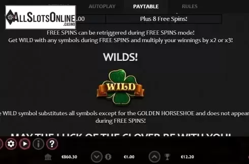 Paytable 2