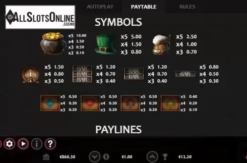Paytable 4