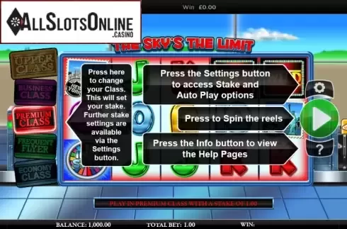 Screen 1. The Sky's the Limit from Live 5