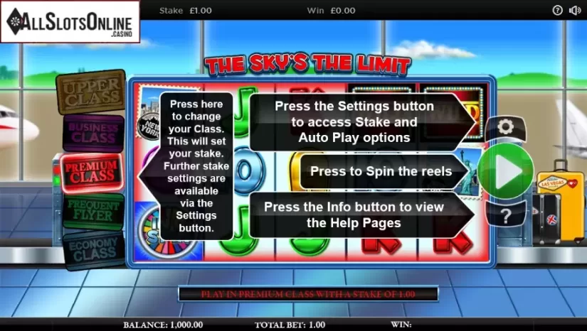 Screen 1. The Sky's the Limit from Live 5