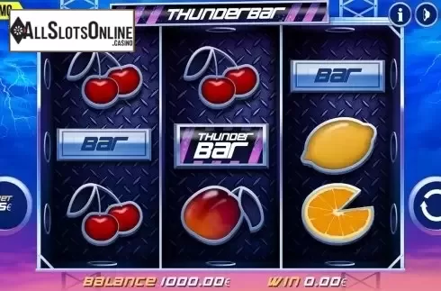 Reels screen. ThunderBAR from PAF
