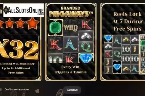 Intro screen