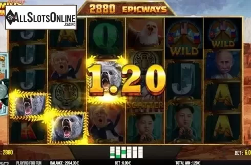 Win Screen 1. Trump It Deluxe Epicways from Fugaso