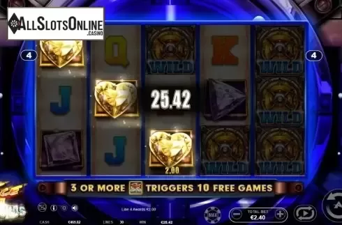 Win Screen 4. Twice the Diamonds from Ainsworth