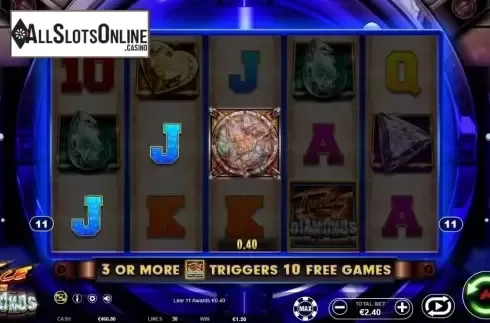 Win Screen 2. Twice the Diamonds from Ainsworth